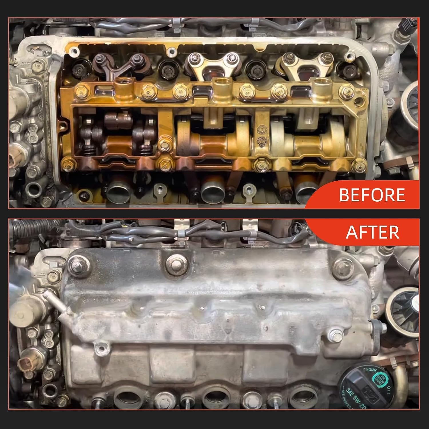 aluminum valve cover